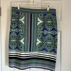 Antonio Melani beautiful multi color size 12 skirt